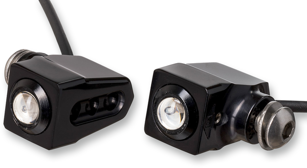 Single Rat Eye Led Turn Signals Gloss Black, 3, nordicamoto.ro