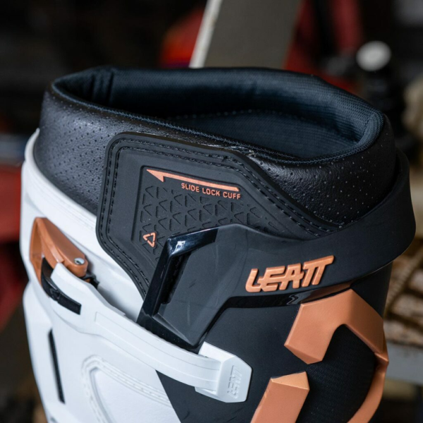 Leatt 4.5 csizma, fehér/fekete/arany, 45,5-es méret (29,5 cm), 2, nordicamoto.ro