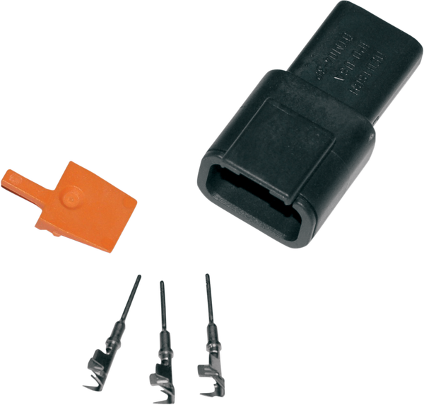 Deutsch Plug And Receptacle Kits Black, 1, nordicamoto.ro