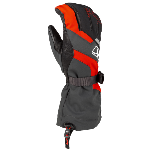 Manusi Klim Snow Insulated Powerxross Gauntlet High Risk Red, 4, nordicamoto.ro