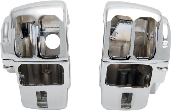 Handlebar Switch Housing Kit Silver, 1, nordicamoto.ro