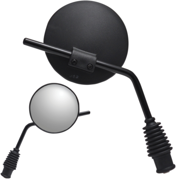 Dual Sport Mirror Black, 1, nordicamoto.ro