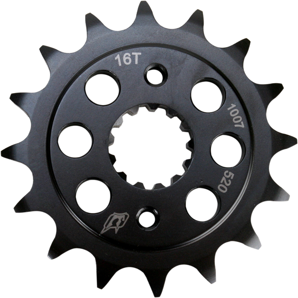 Lightweight Steel Sprocket Black, Zinc, 1, nordicamoto.ro