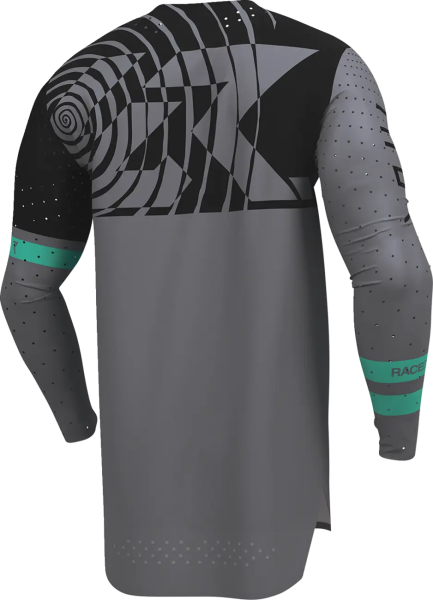 Thor Sportmode Mind Control póló, fekete/szénszürke, XL, 5, nordicamoto.ro