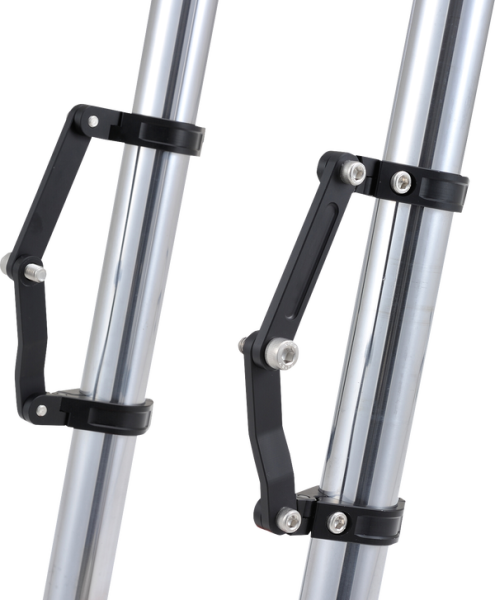 Headlight Bracket Set Black, 3, nordicamoto.ro