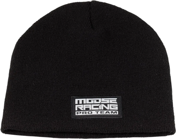 MOOSE RACING Pro Team Beanie Black, 1, nordicamoto.ro