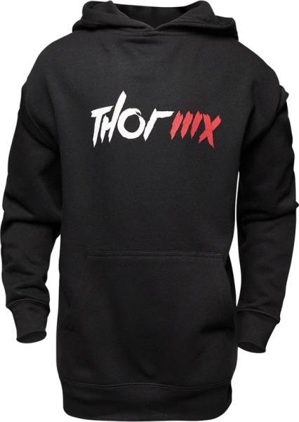 Youth Mx Hoodie Black S, 1, nordicamoto.ro