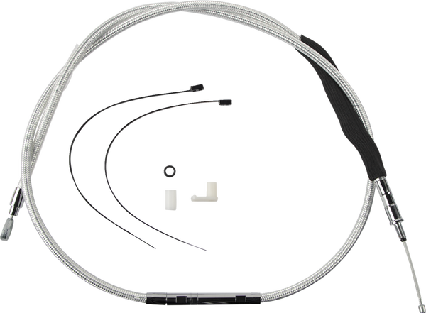 High-efficiency Braided Sterling Chromite Ii® Clutch Cable Silver, 2, nordicamoto.ro