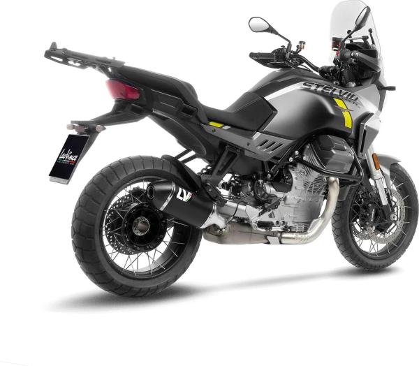 LeoVince LV-14 Black Edition Slip-On kipufogórendszer a Moto Guzzi Stelvio-hoz, 7, nordicamoto.ro