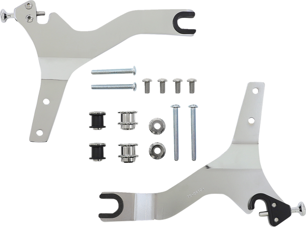 Backrest Det Mini Chr Spt Silver, 2, nordicamoto.ro