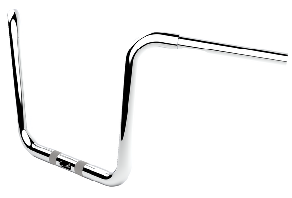 Twin Round Handlebar Silver, 2, nordicamoto.ro
