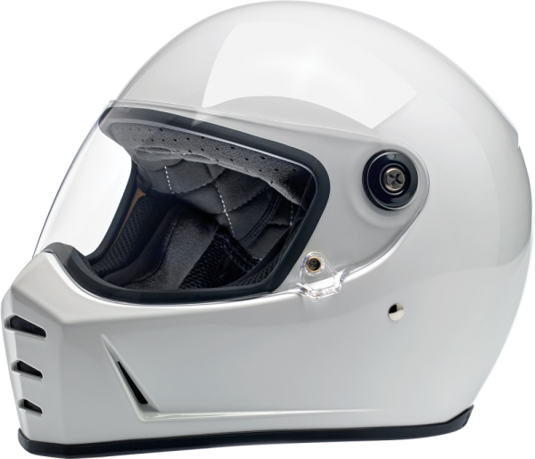 Lane Splitter Full Face Helmet Gloss White Medium White M, 1, nordicamoto.ro