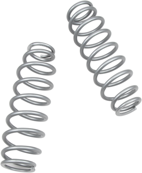 Shock Springs Powder-coated, Silver, 1, nordicamoto.ro
