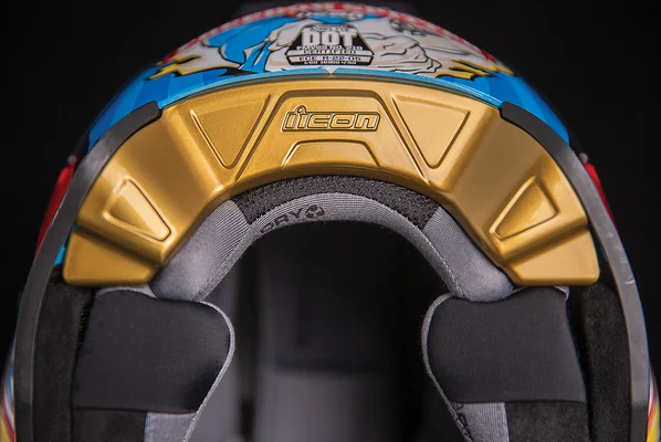 Airflite Freedom Spitter Helmet Gold, Multi XS, 7, nordicamoto.ro