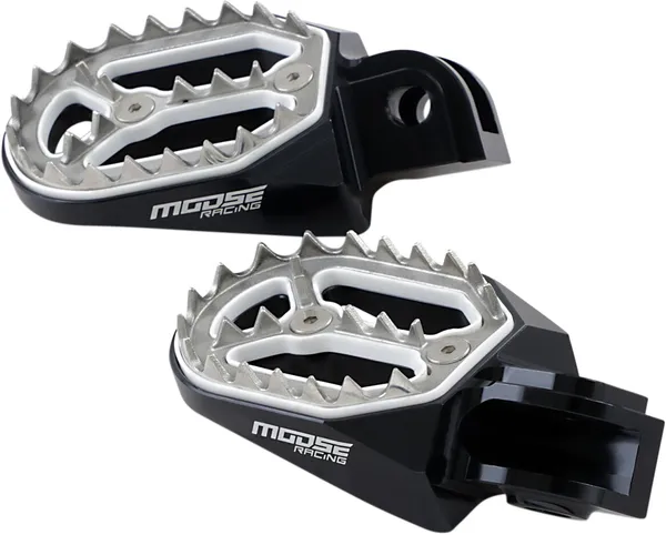 MOOSE RACING versenycélú lábtámaszok, fekete, 1, nordicamoto.ro