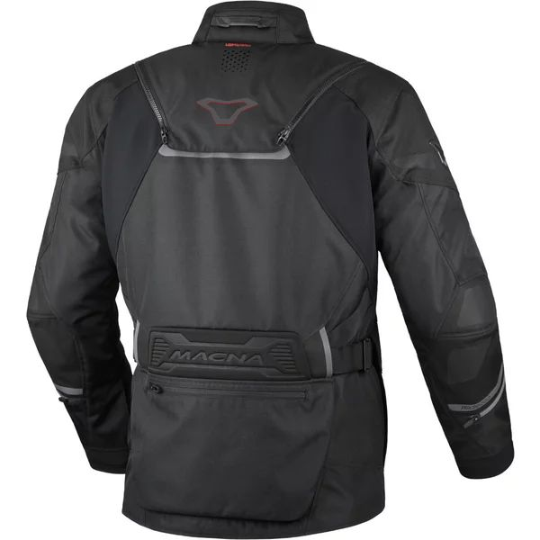 MACNA AIR HYBRID 2.0 XL vízálló túra-/kalanddzseki – szürke/fekete/piros, 7, nordicamoto.ro