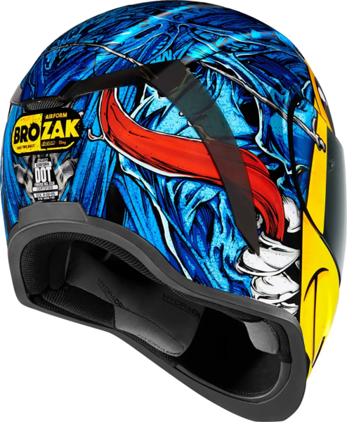 Icon Airform Brozak Mips® sárga/kék XL sisak, 13, nordicamoto.ro
