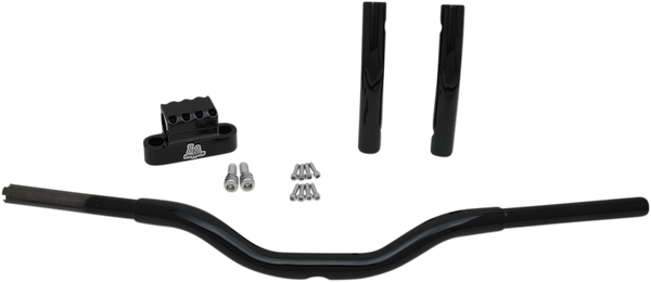 Kage Fighter-t Pullback Handlebar Black, 3, nordicamoto.ro