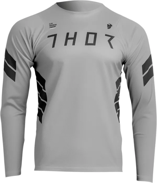 Tricou MTB Thor Assist Sting Grey S, 1, nordicamoto.ro