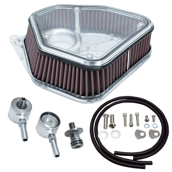 (r)boom Box(r) Max Volume M8 Air Cleaner Kit Red, 1, nordicamoto.ro