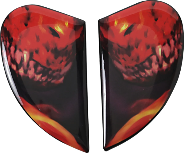 Sideplate Am Azrael Red Red ONE SIZE, 1, nordicamoto.ro