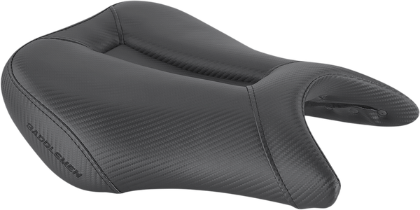 Gel-channel Track Carbon Fiber Sport Seat Black, 1, nordicamoto.ro