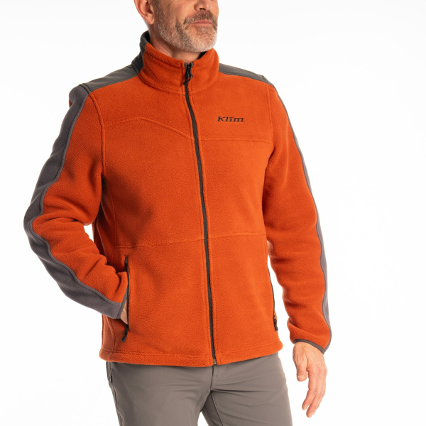 Geaca Snowmobil Klim Teton Crest Fleece Mid Layer Black, 21, nordicamoto.ro