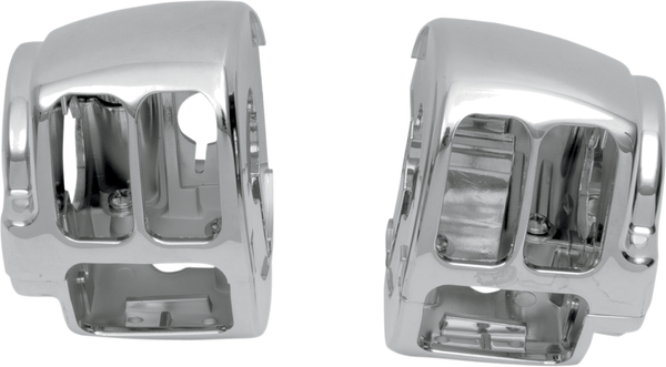 Handlebar Switch Housing Kit Silver, 1, nordicamoto.ro