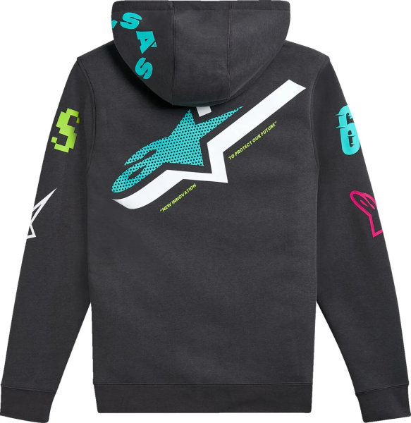 Alpinestars Variegate Zip Hoodie Gray  L, 3, nordicamoto.ro