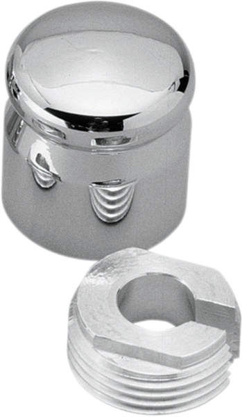Chrome Billet Choke Cable Knob Cover Silver, 1, nordicamoto.ro