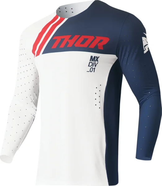 Prime Drive Jersey Blue, White 2XL, 10, nordicamoto.ro