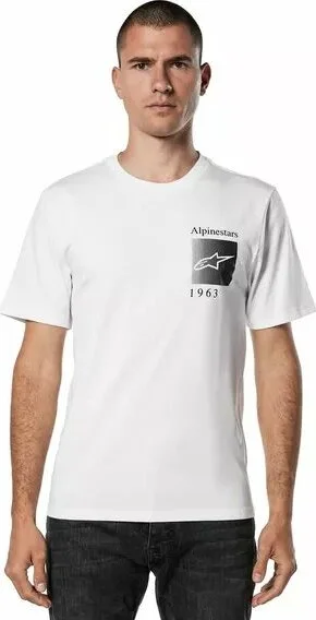 Tricou Alpinestars CSF Boxes White S, 2, nordicamoto.ro