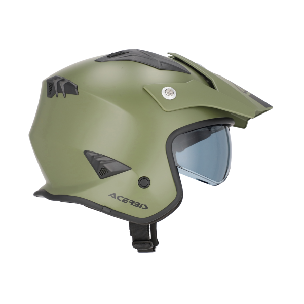 Acerbis Aria 22-06 Jet sisak, katonai zöld, M, 11, nordicamoto.ro