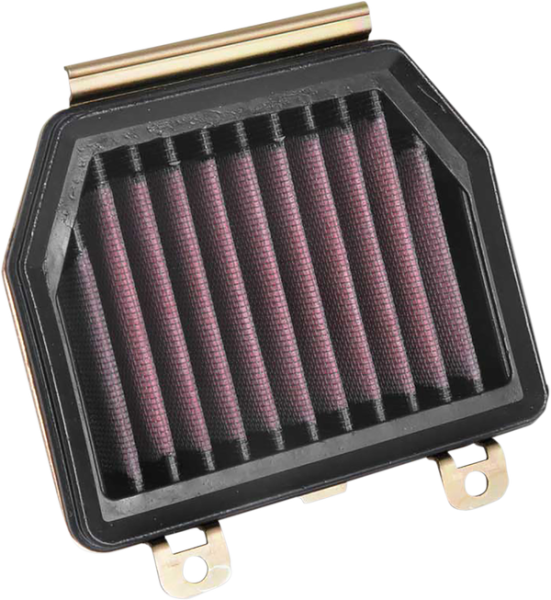 High-flow Air Filter Black, Red, 4, nordicamoto.ro