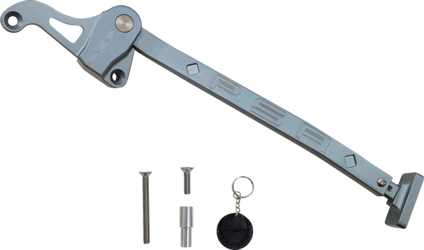 Dualsport Adjustable Kickstand Gunmetal, Silver, 1, nordicamoto.ro