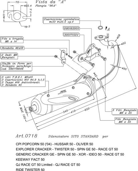 Sito Full-system Exhaust Black, 1, nordicamoto.ro