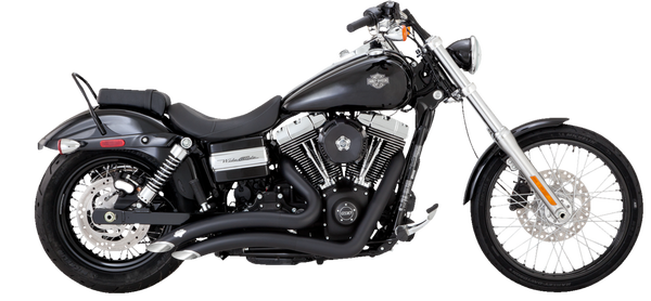 Big Radius Exhaust System Black, 4, nordicamoto.ro