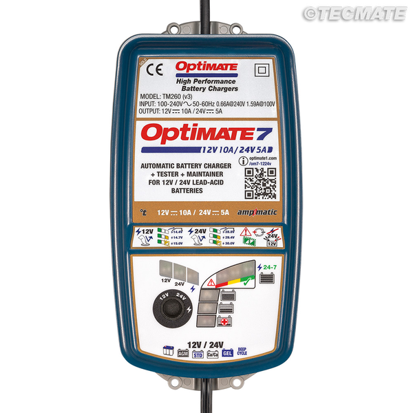 Optimate 7 12v/24v Blue, 2, nordicamoto.ro