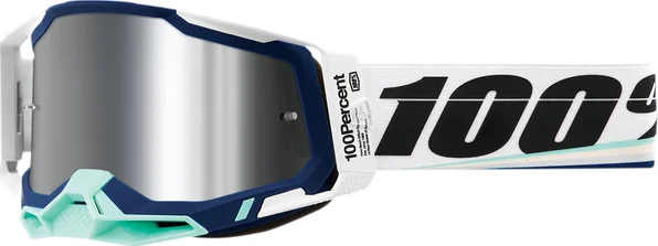 Ochelari 100% Racecraft 2 Arsham Mirror/Silver, 1, nordicamoto.ro