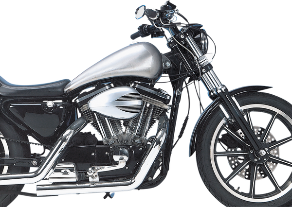 Extended Smooth-top Quickbob Rubber-mount Gas Tank Raw, 3, nordicamoto.ro