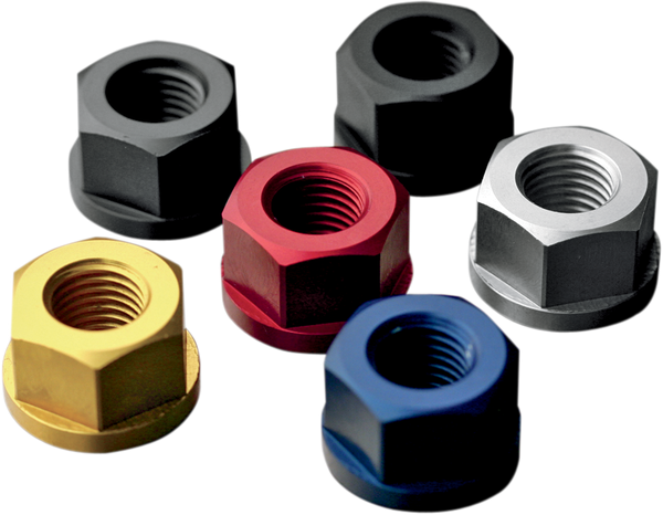 Sprocket Nuts Red, 1, nordicamoto.ro