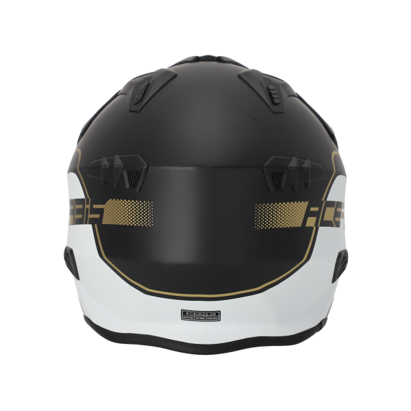 Acerbis Aria 22-06 Jet sisak, fehér/fekete/arany, S-es méret, 3, nordicamoto.ro
