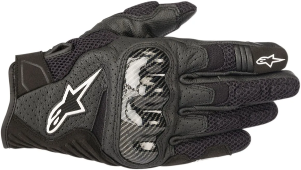 Alpinestars SMX-1 Air V2 textil kesztyű – Fekete, S méret, 1, nordicamoto.ro