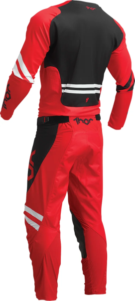 Tricou Thor Pulse Cube Red/White 3XL, 6, nordicamoto.ro