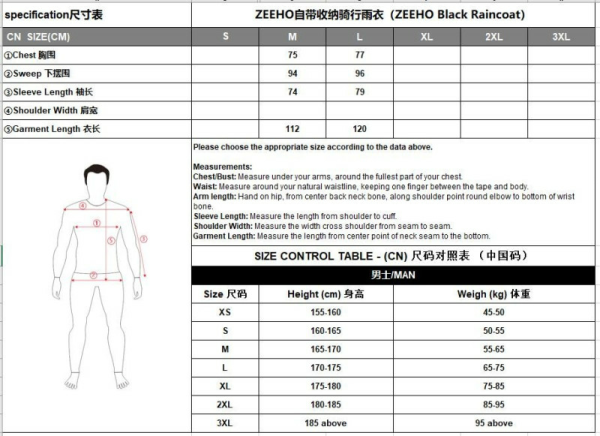PLOVER PLOAIE CFMOTO ZEEHO – NEGRU / GRI, 6, nordicamoto.ro