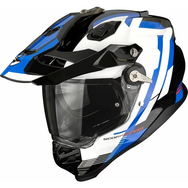 SCORPION ADF-9000 AIR PATROL M enduro/kalandmotoros sisak, fekete/piros, 3, nordicamoto.ro