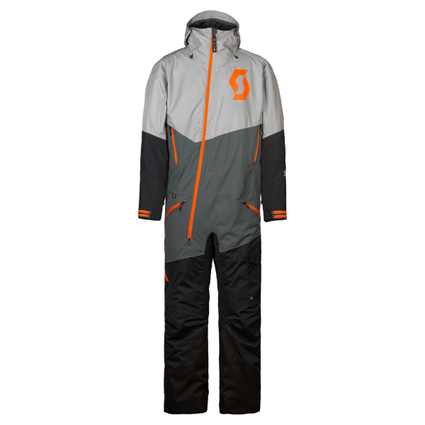 Scott Monosuit Back-X Dryo iron grey/orange 2XL, 1, nordicamoto.ro
