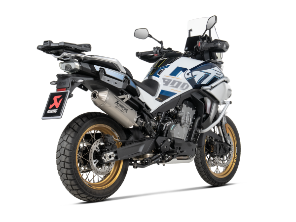 OEM CFMOTO 800MT AKRAPOVIČ SLIP-ON kipufogó, 2, nordicamoto.ro