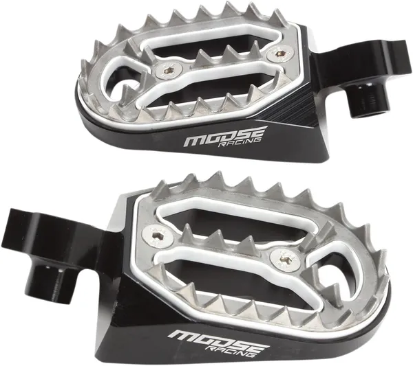 MOOSE RACING versenycélú lábtámaszok, fekete, 1, nordicamoto.ro