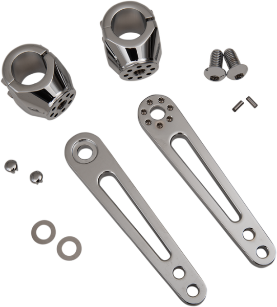 Adjustable Highway Peg Mount Triple Chrome-plated, 3, nordicamoto.ro